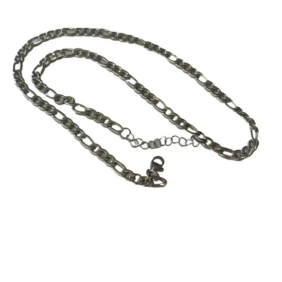 Mens Necklace Chain Stainless Steel Adjustable New With Tags Fashion - Picture 3 of 9